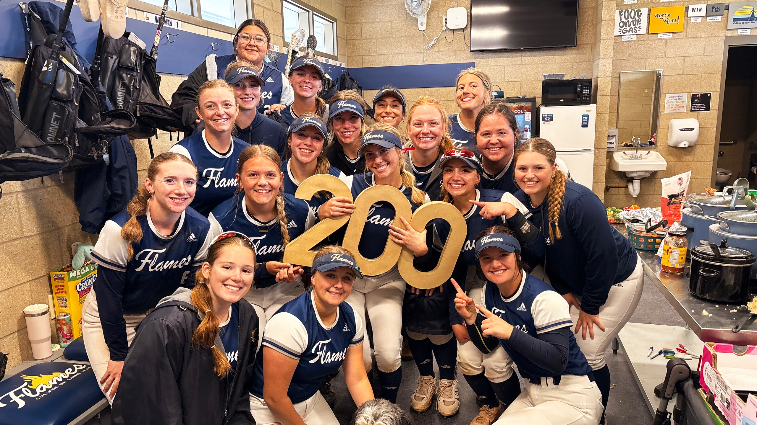 Flames notch first GPAC sweep of Doane since 2019