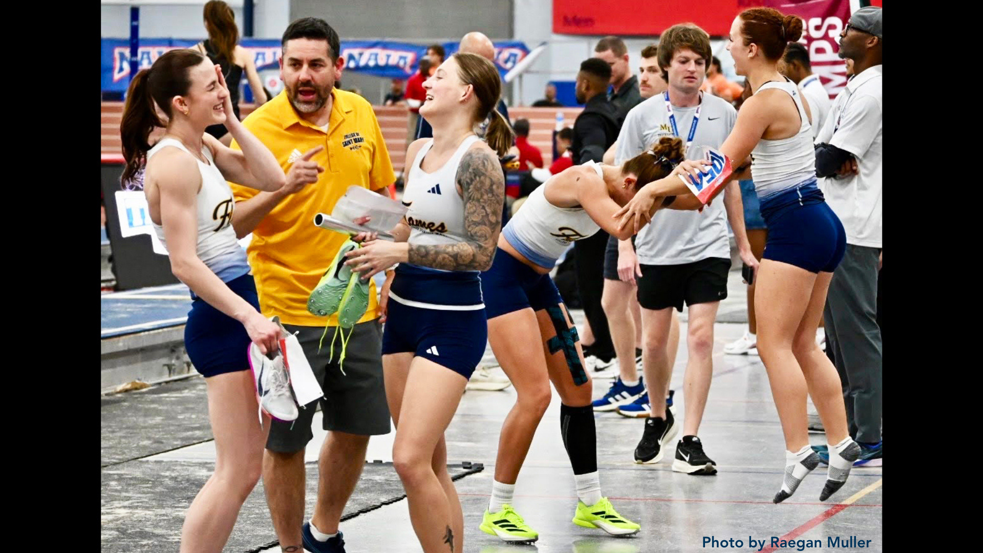 Flames&rsquo; 4x800 reaches final, earns All-America honors