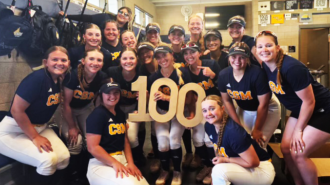 Chargers sweep CSM in GPAC softball
