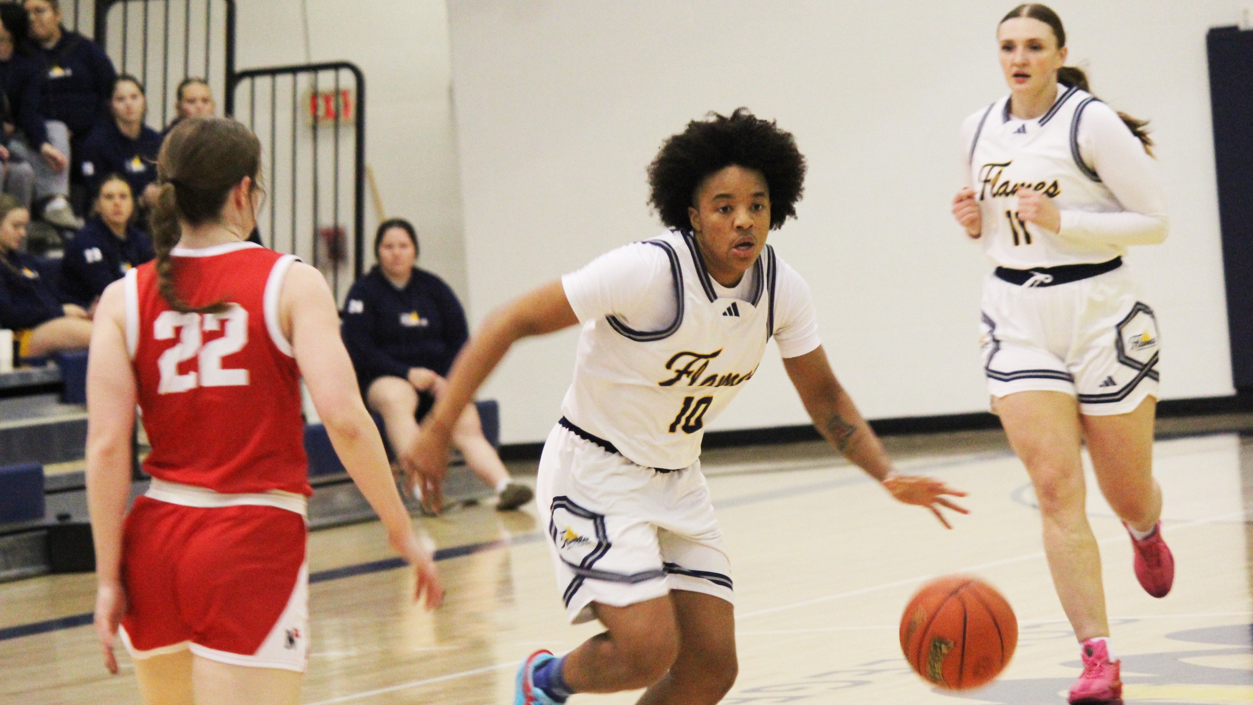 Northwestern breaks away in second half