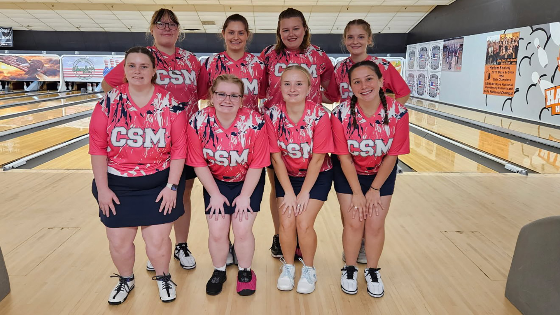 CSM bowlers sitting in 10th at Hammer Golden Eagle Invite