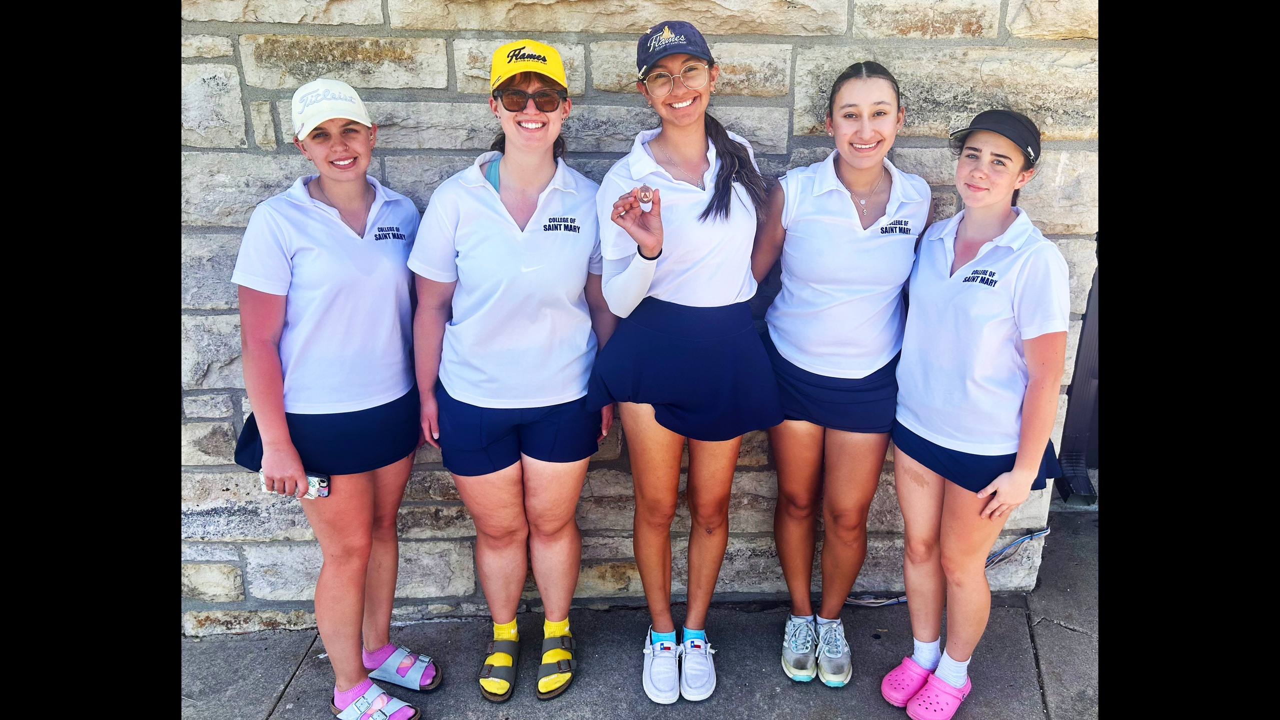 Flames improve by 37 strokes, tie for 3rd