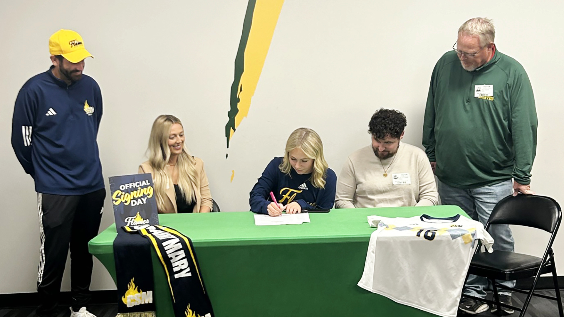 Brandau signs with Flames for soccer