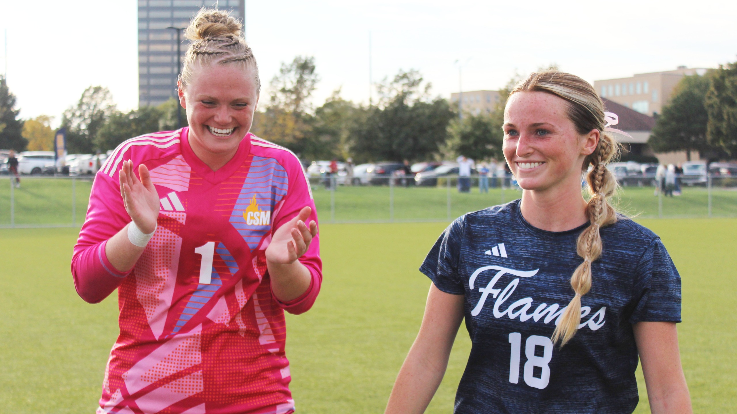 Flames notch first win over Hastings in program history