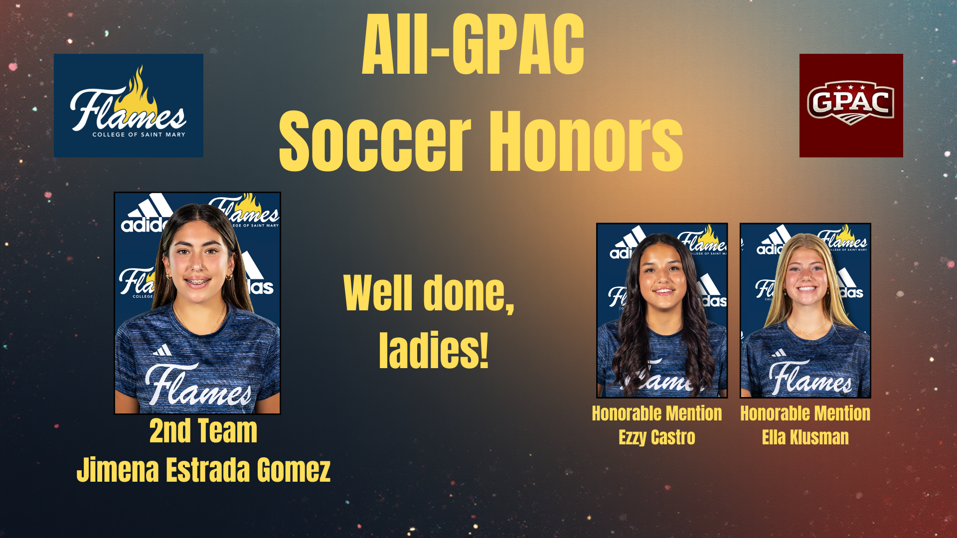 Estrada Gomez earns second-team All-GPAC honors