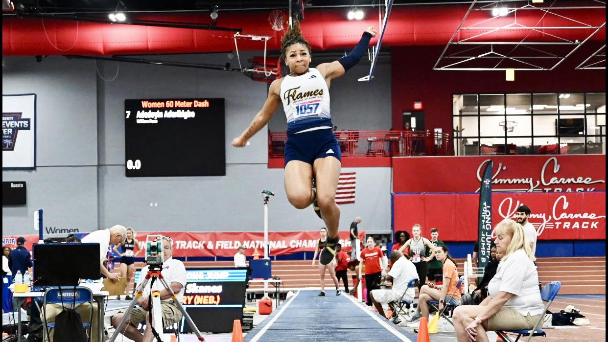 Skanes breaks magical 20-foot barrier; 2 other program records fall